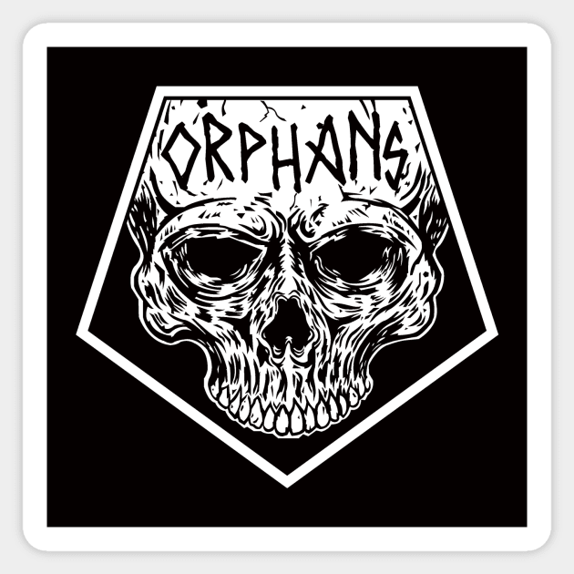 orphans sticker Sticker by 1000horsemen